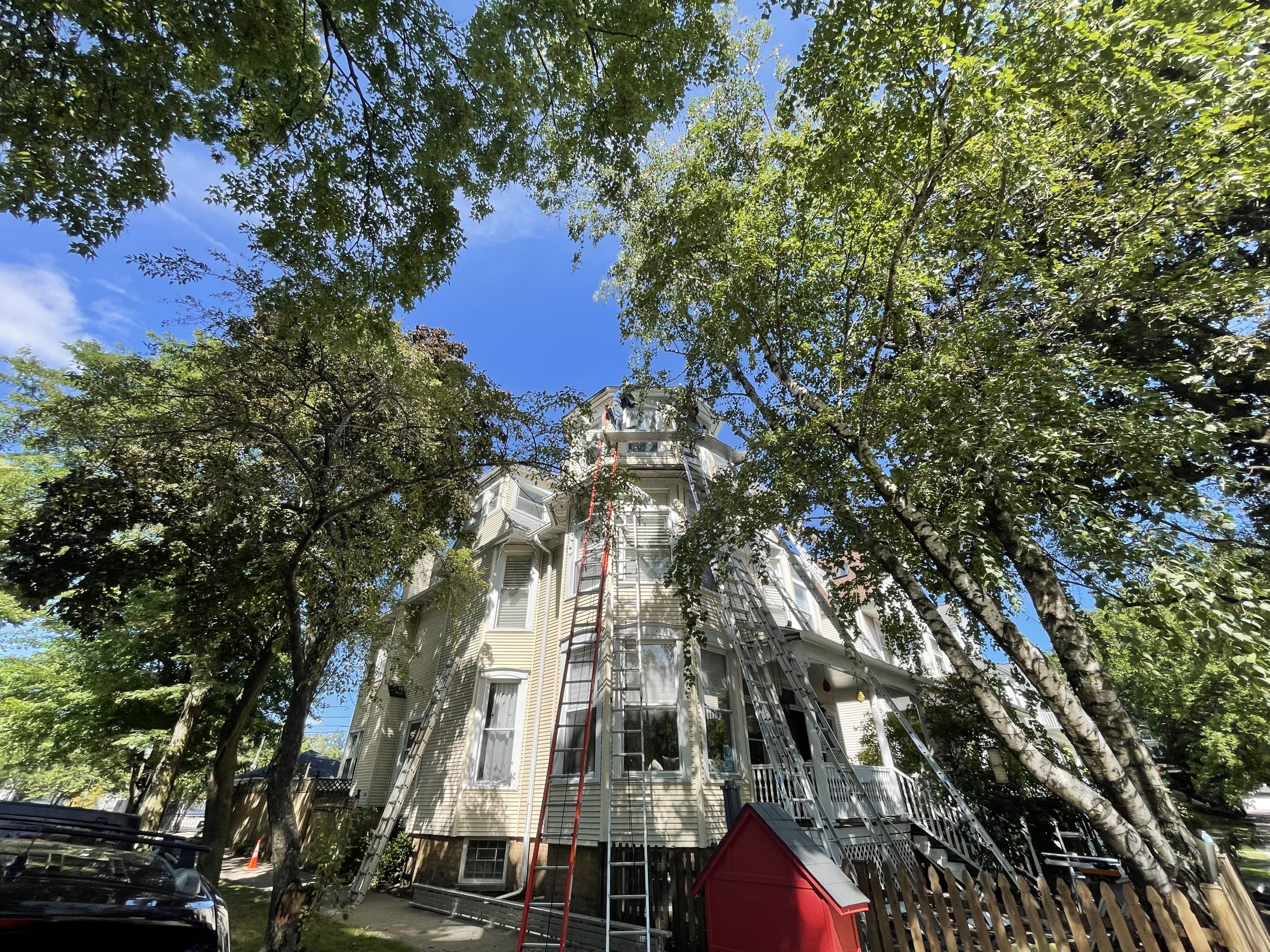 Complete exterior protection project