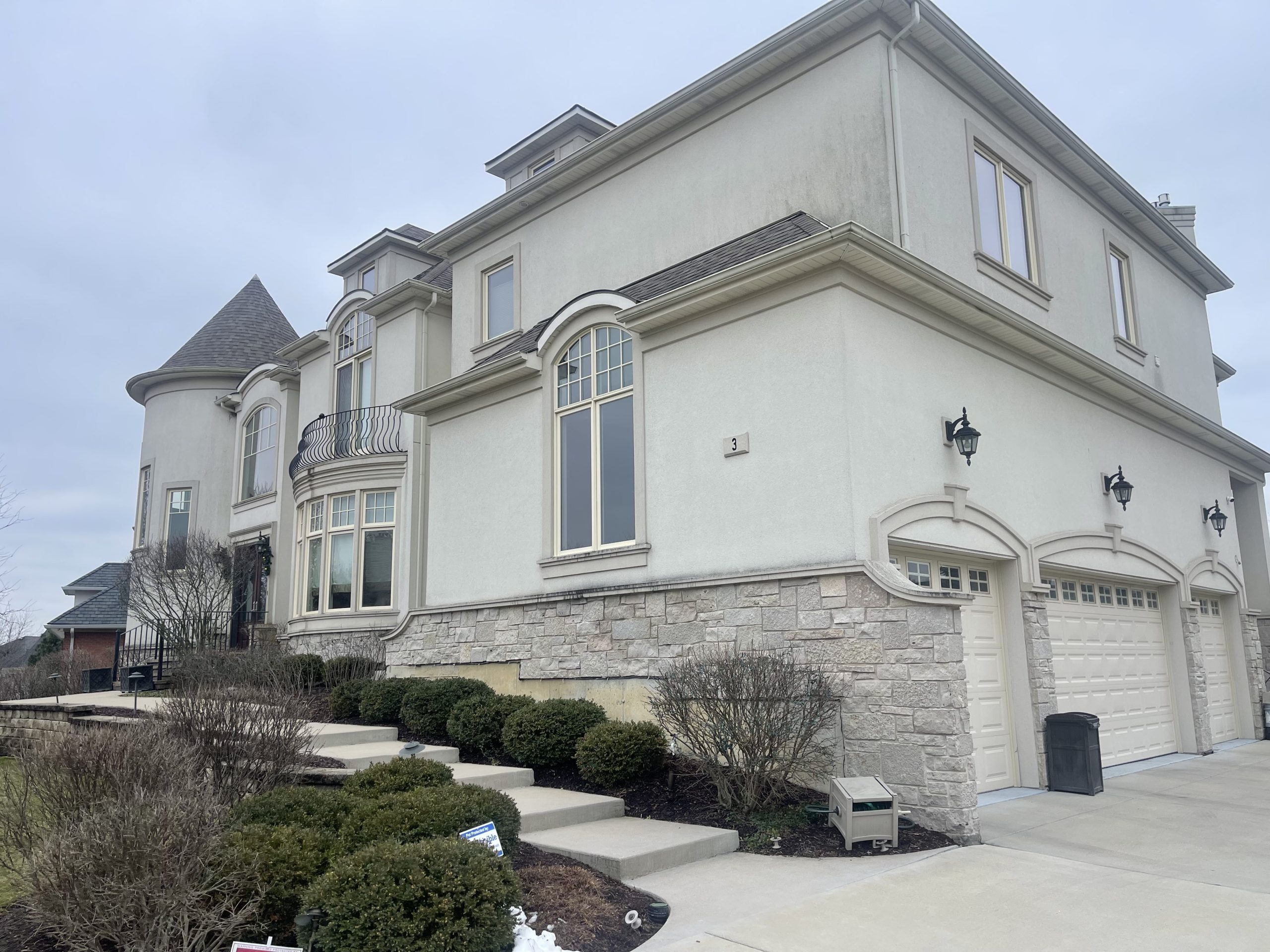 Complete gutter installation project