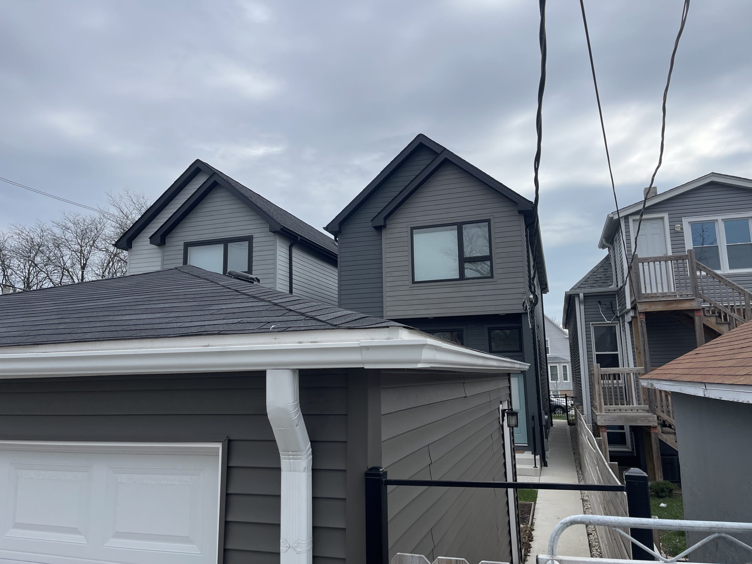Gutters & downspouts project